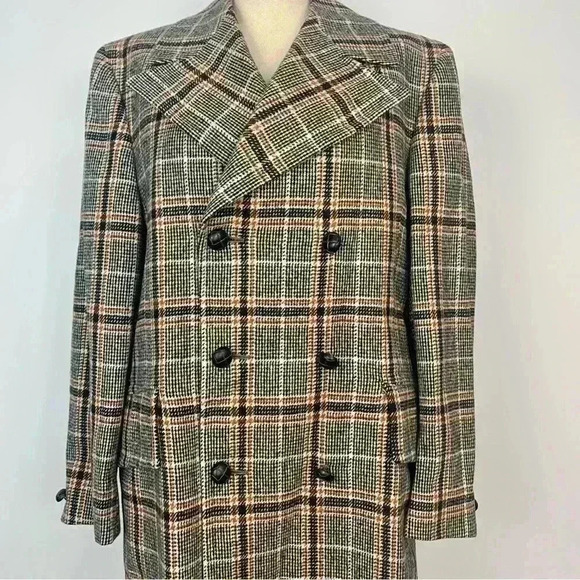 Vintage  1970s Simpsons Tweed Coat - Picture 3 of 9